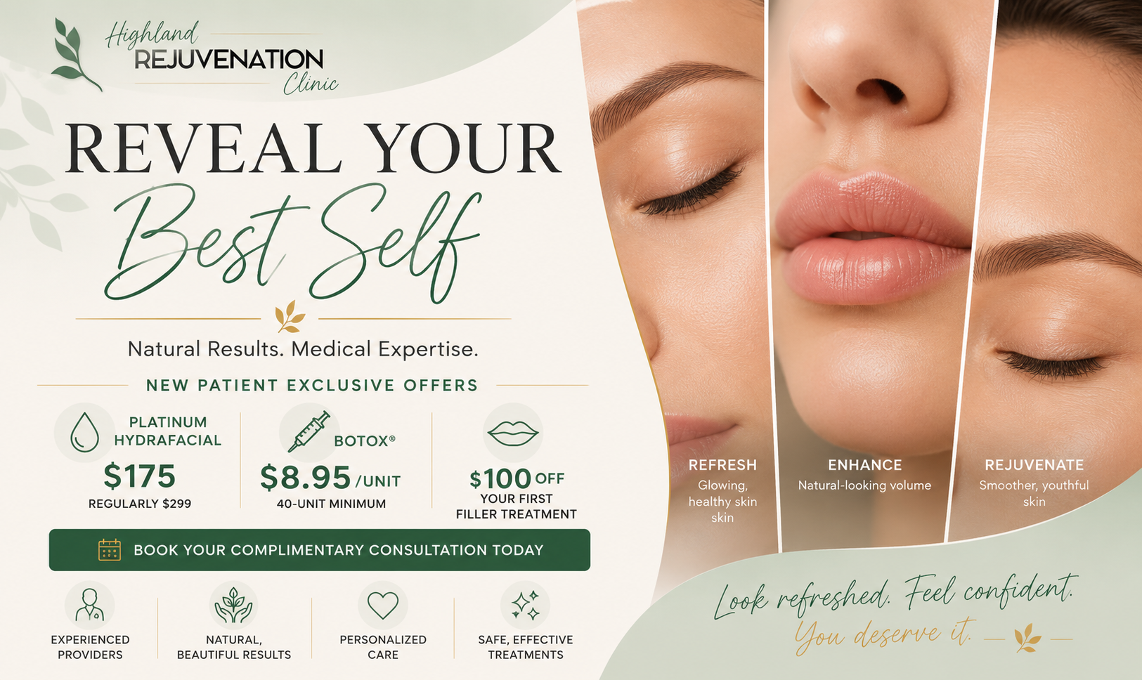 Special Offer: Highland Rejuvenation Clinic